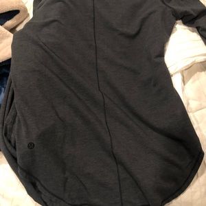Long sleeve lulu soft grey shirt